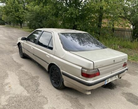 Бежевый Пежо 605, объемом двигателя 2 л и пробегом 200 тыс. км за 486 $, фото 1 на Automoto.ua