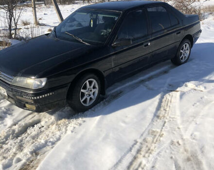 Чорний Пежо 605, об'ємом двигуна 2 л та пробігом 220 тис. км за 2500 $, фото 3 на Automoto.ua