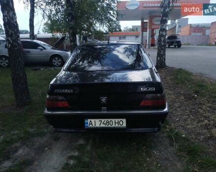 Черный Пежо 605, объемом двигателя 3 л и пробегом 227 тыс. км за 2100 $, фото 5 на Automoto.ua