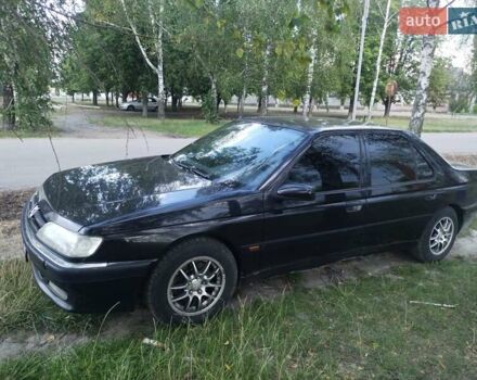 Черный Пежо 605, объемом двигателя 3 л и пробегом 227 тыс. км за 2100 $, фото 9 на Automoto.ua