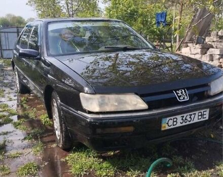 Чорний Пежо 605, об'ємом двигуна 3 л та пробігом 200 тис. км за 3000 $, фото 1 на Automoto.ua