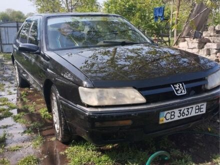 Чорний Пежо 605, об'ємом двигуна 3 л та пробігом 200 тис. км за 3000 $, фото 1 на Automoto.ua