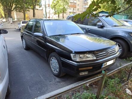 Чорний Пежо 605, об'ємом двигуна 3 л та пробігом 253 тис. км за 1100 $, фото 1 на Automoto.ua