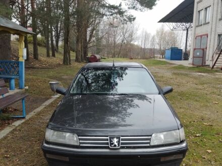 Чорний Пежо 605, об'ємом двигуна 2 л та пробігом 400 тис. км за 1200 $, фото 1 на Automoto.ua