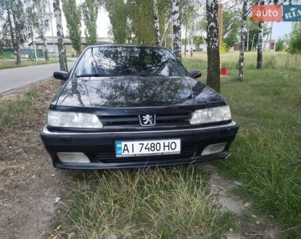 Черный Пежо 605, объемом двигателя 3 л и пробегом 227 тыс. км за 2500 $, фото 1 на Automoto.ua