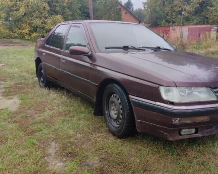 Красный Пежо 605, объемом двигателя 2 л и пробегом 300 тыс. км за 1000 $, фото 1 на Automoto.ua