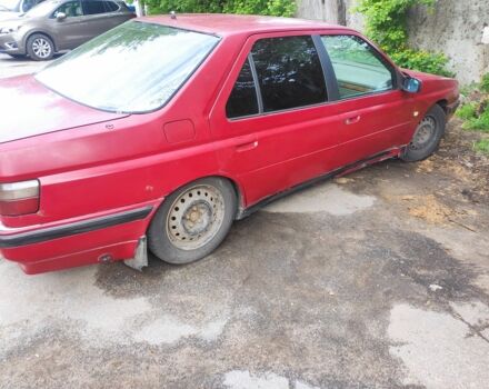 Красный Пежо 605, объемом двигателя 2 л и пробегом 300 тыс. км за 500 $, фото 2 на Automoto.ua