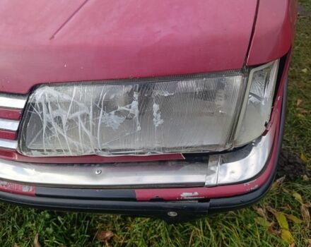 Красный Пежо 605, объемом двигателя 2 л и пробегом 187 тыс. км за 750 $, фото 3 на Automoto.ua