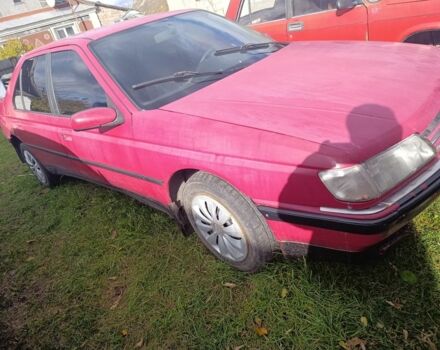Красный Пежо 605, объемом двигателя 2 л и пробегом 187 тыс. км за 750 $, фото 1 на Automoto.ua