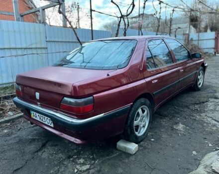 Червоний Пежо 605, об'ємом двигуна 2 л та пробігом 290 тис. км за 2000 $, фото 1 на Automoto.ua