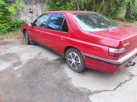 Красный Пежо 605, объемом двигателя 2 л и пробегом 300 тыс. км за 500 $, фото 1 на Automoto.ua