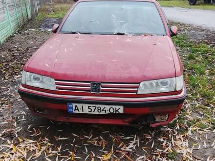 Червоний Пежо 605, об'ємом двигуна 2 л та пробігом 600 тис. км за 1200 $, фото 1 на Automoto.ua