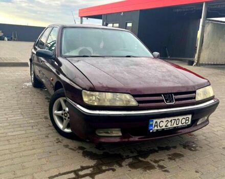 Червоний Пежо 605, об'ємом двигуна 2 л та пробігом 185 тис. км за 1222 $, фото 1 на Automoto.ua