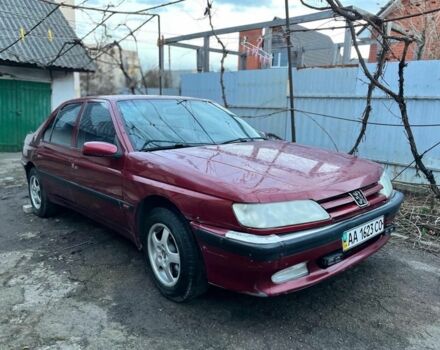 Червоний Пежо 605, об'ємом двигуна 2 л та пробігом 290 тис. км за 2000 $, фото 1 на Automoto.ua