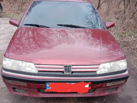 Червоний Пежо 605, об'ємом двигуна 0 л та пробігом 111 тис. км за 1600 $, фото 1 на Automoto.ua