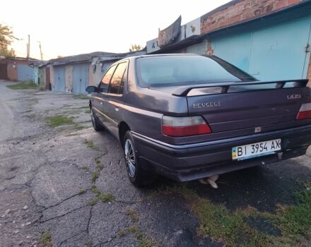 Сірий Пежо 605, об'ємом двигуна 2 л та пробігом 280 тис. км за 600 $, фото 1 на Automoto.ua