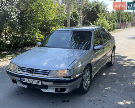 Сірий Пежо 605, об'ємом двигуна 3 л та пробігом 200 тис. км за 900 $, фото 2 на Automoto.ua