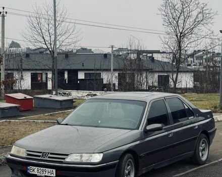 Серый Пежо 605, объемом двигателя 2 л и пробегом 211 тыс. км за 1500 $, фото 1 на Automoto.ua
