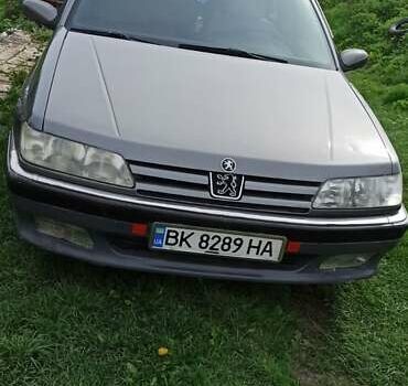 Серый Пежо 605, объемом двигателя 2 л и пробегом 201 тыс. км за 1650 $, фото 3 на Automoto.ua