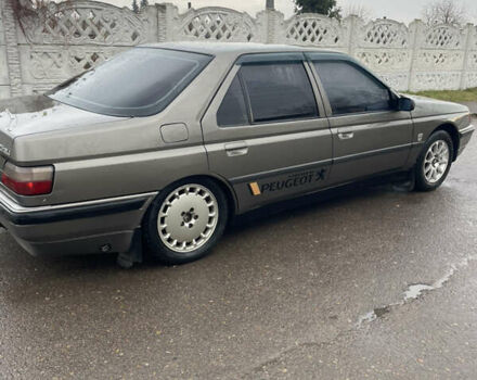 Серый Пежо 605, объемом двигателя 2 л и пробегом 300 тыс. км за 1450 $, фото 5 на Automoto.ua