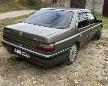 Сірий Пежо 605, об'ємом двигуна 2 л та пробігом 200 тис. км за 1400 $, фото 3 на Automoto.ua