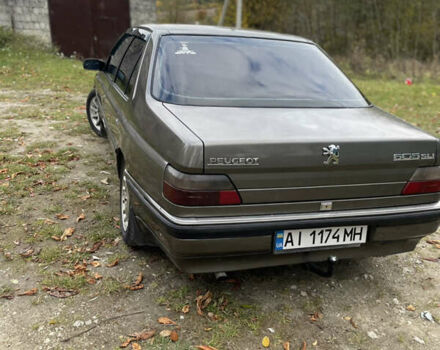 Сірий Пежо 605, об'ємом двигуна 2 л та пробігом 200 тис. км за 1400 $, фото 4 на Automoto.ua