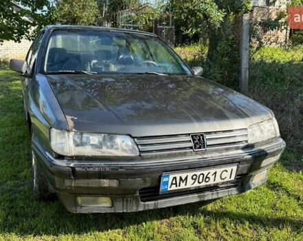 Сірий Пежо 605, об'ємом двигуна 3 л та пробігом 340 тис. км за 1000 $, фото 1 на Automoto.ua