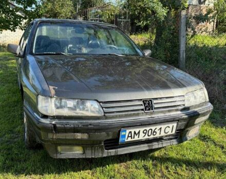 Сірий Пежо 605, об'ємом двигуна 3 л та пробігом 340 тис. км за 710 $, фото 1 на Automoto.ua
