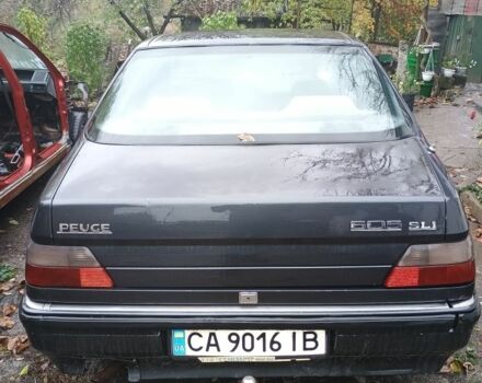 Серый Пежо 605, объемом двигателя 2 л и пробегом 250 тыс. км за 500 $, фото 1 на Automoto.ua