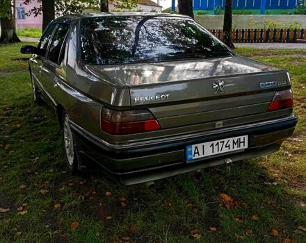 Сірий Пежо 605, об'ємом двигуна 2 л та пробігом 200 тис. км за 1499 $, фото 2 на Automoto.ua
