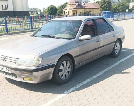 Сірий Пежо 605, об'ємом двигуна 2 л та пробігом 345 тис. км за 2500 $, фото 1 на Automoto.ua