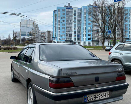 Серый Пежо 605, объемом двигателя 2.14 л и пробегом 500 тыс. км за 1900 $, фото 6 на Automoto.ua
