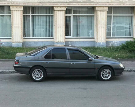 Серый Пежо 605, объемом двигателя 3 л и пробегом 321 тыс. км за 3000 $, фото 17 на Automoto.ua