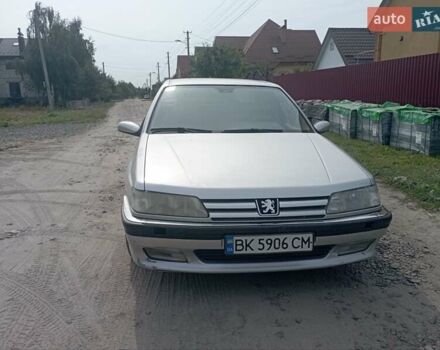 Серый Пежо 605, объемом двигателя 2.98 л и пробегом 200 тыс. км за 2500 $, фото 1 на Automoto.ua