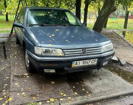 Сірий Пежо 605, об'ємом двигуна 3 л та пробігом 330 тис. км за 1350 $, фото 1 на Automoto.ua