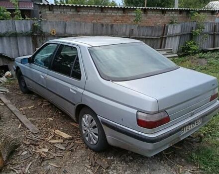Серый Пежо 605, объемом двигателя 3 л и пробегом 302 тыс. км за 1100 $, фото 1 на Automoto.ua