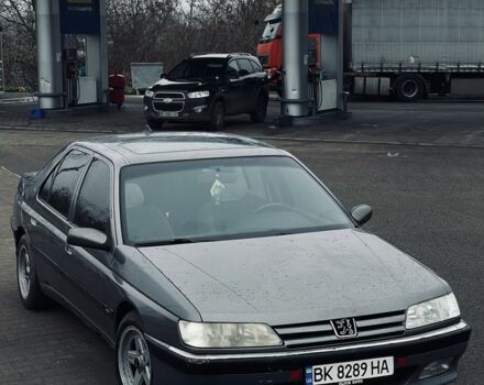 Серый Пежо 605, объемом двигателя 2 л и пробегом 211 тыс. км за 1500 $, фото 1 на Automoto.ua