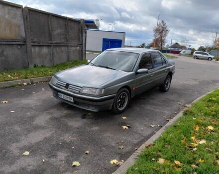 Серый Пежо 605, объемом двигателя 3 л и пробегом 33 тыс. км за 1100 $, фото 1 на Automoto.ua