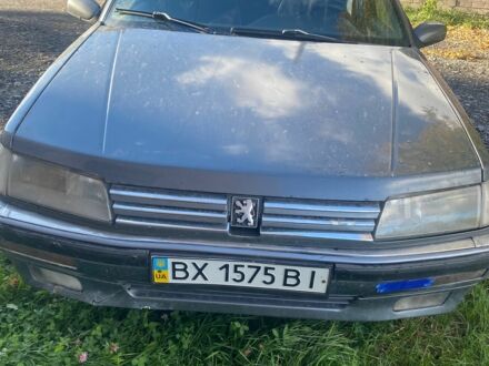 Пежо 605 1991 в Изяслве на Automoto.ua Серый Пежо 605, объемом двигателя 3 л и пробегом 200 тыс. км за 1000 $, фото 1 на Automoto.ua