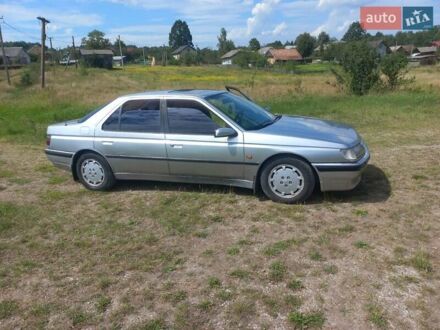 Серый Пежо 605, объемом двигателя 2.1 л и пробегом 345 тыс. км за 1800 $, фото 1 на Automoto.ua