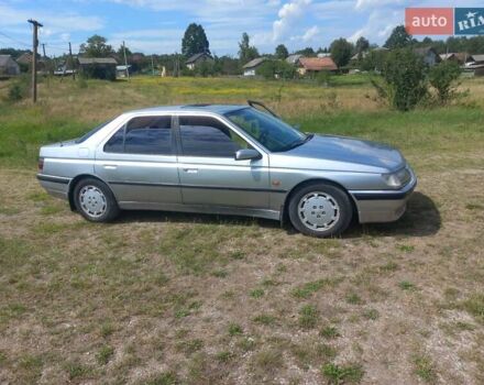 Серый Пежо 605, объемом двигателя 2.1 л и пробегом 345 тыс. км за 1800 $, фото 1 на Automoto.ua