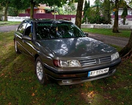 Серый Пежо 605, объемом двигателя 2 л и пробегом 200 тыс. км за 1499 $, фото 1 на Automoto.ua