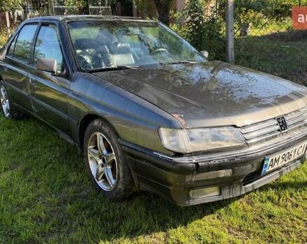 Серый Пежо 605, объемом двигателя 3 л и пробегом 340 тыс. км за 1000 $, фото 1 на Automoto.ua