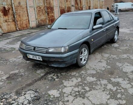Сірий Пежо 605, об'ємом двигуна 2 л та пробігом 350 тис. км за 750 $, фото 1 на Automoto.ua