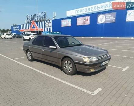 Серый Пежо 605, объемом двигателя 2 л и пробегом 345 тыс. км за 2500 $, фото 1 на Automoto.ua