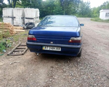 Синий Пежо 605, объемом двигателя 2 л и пробегом 500 тыс. км за 1100 $, фото 1 на Automoto.ua