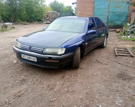 Синий Пежо 605, объемом двигателя 2 л и пробегом 500 тыс. км за 1100 $, фото 5 на Automoto.ua