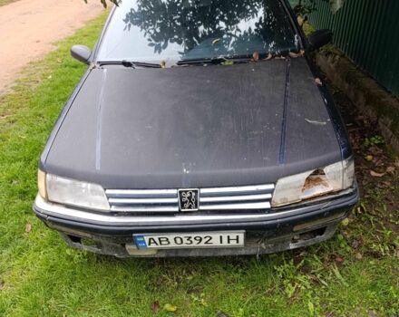 Синий Пежо 605, объемом двигателя 2 л и пробегом 290 тыс. км за 480 $, фото 1 на Automoto.ua
