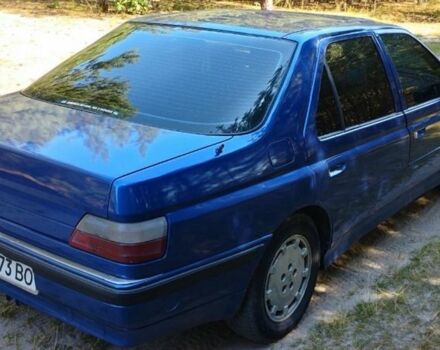 Синий Пежо 605, объемом двигателя 2 л и пробегом 300 тыс. км за 2700 $, фото 4 на Automoto.ua