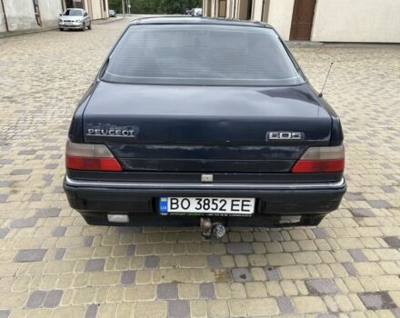 Синий Пежо 605, объемом двигателя 2 л и пробегом 339 тыс. км за 1500 $, фото 5 на Automoto.ua